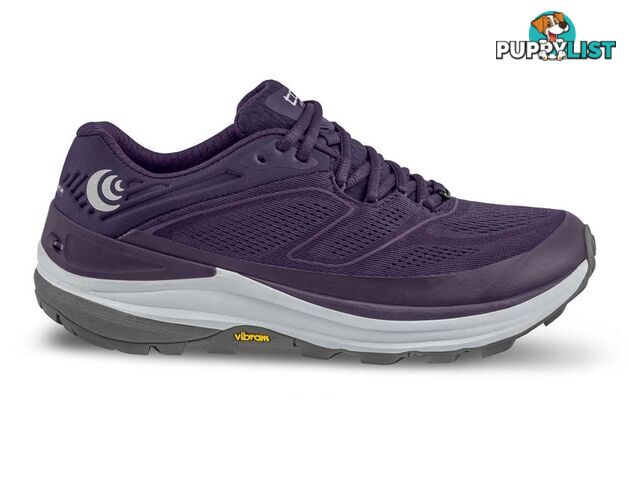 Topo Athletic Ultraventure 2 Womens Trail Running Shoes - Purple/Grey - 8 - W043-PURGRY-8