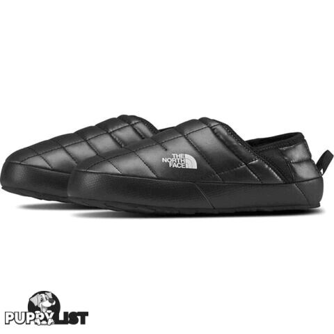 The North Face ThermoBall Traction Mule V Womens Insulated Slippers - TNF Black/TNF Black - 08F - NF0A3V1HKX7-08F