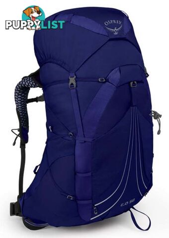 Osprey Eja 58L Womens Lightweight Backpack - Equinox Blue-M - OSP0723-EquinoxBl-M