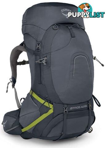 Osprey Atmos AG 65L Hiking Backpack - Abyss Grey-L - OSP0715-AbyssGrey-L