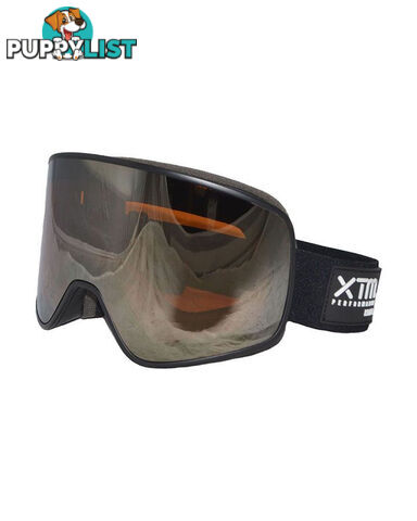 XTM Zephyr Adult Anti-Fog Snow Goggles - Black - GU012-BLK