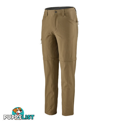 Patagonia Quandary Convertible Mens Hiking Pant - Ash Tan - 31 - 55255-ASHT-31