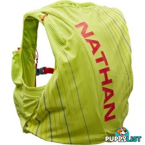 Nathan Pinnacle 12L Womens Hydration Vest - FinishLime/Hibiscus - XS - NS40180-50043-31