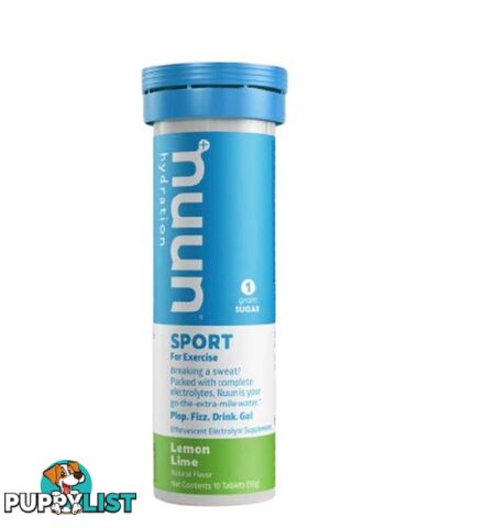 Nuun Sport Electrolyte Drink Tablet - Lemon-Lime - NUUN-LL8