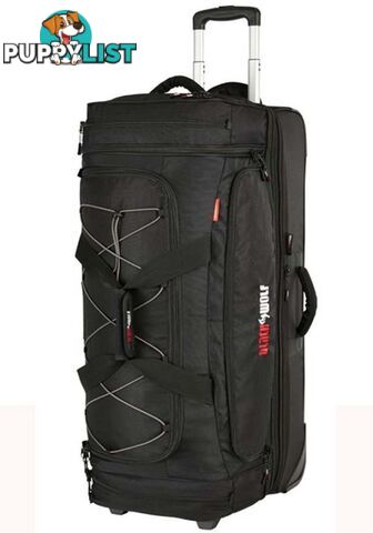 Black Wolf Bladerunner Rolling Travel Bag 110L + 30L - Black - 1270-Blk