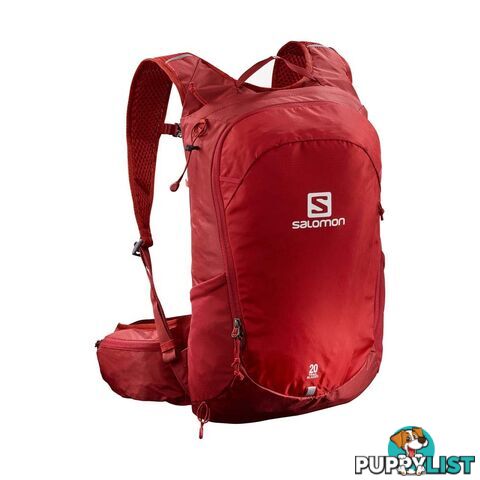 Salomon Trailblazer 20 Hiking Daypack - Chili Pepper/Red Dahlia/Ebony - NS - LC1520300-NS