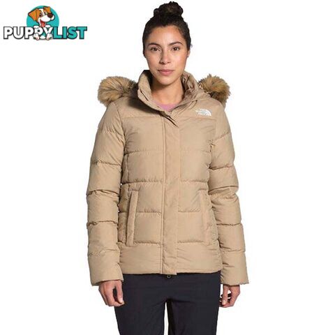 The North Face Gotham Womens Down Insulated Jacket - Hawthorne Khaki - L - NF0A4R33H7E-W0L