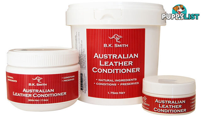 BK Smith Australian Leather Conditioner - 500g - BKLEATHERCOND