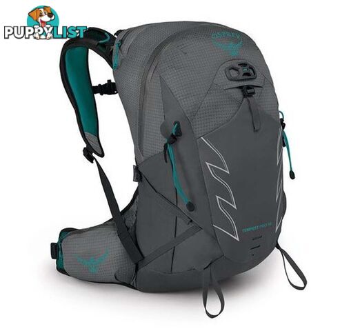 Osprey Tempest Pro 18 Womens Hiking Daypack - Titanium - M/L - OSP0928-Titanium-ML