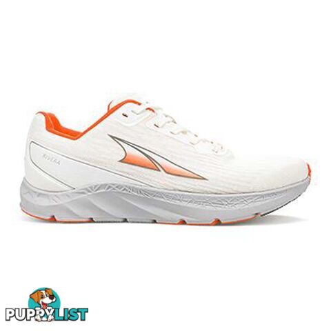 Altra Rivera Womens Road Running Shoes - White/Coral - 8US - AL0A4VQV161-080