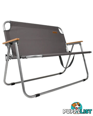 Black Wolf Settlement Double Folding Camping Chair - Tornado - S0019-Tornado