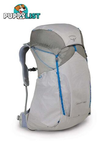 Osprey Levity 60L Lightweight Backpack - Parallax Silver-L - OSP0730-ParSilver-L