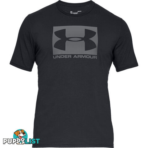 Under Armour Boxed Sportstyle Mens S/S T-Shirt - Black - SM - 1329581-001-SM