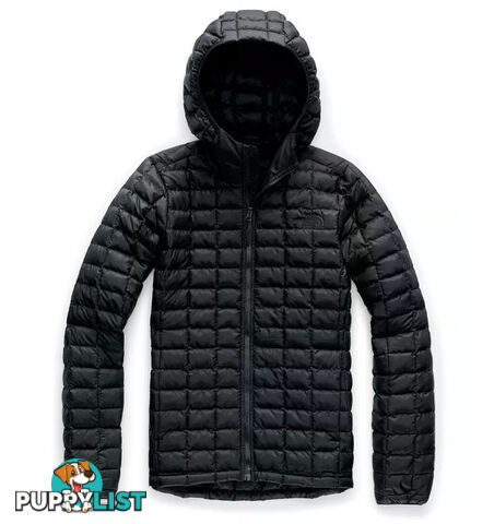 The North Face Thermoball Eco Womens Insulated Hoodie - TNF Black Matte - S - NF0A3Y3PXYM-R0S