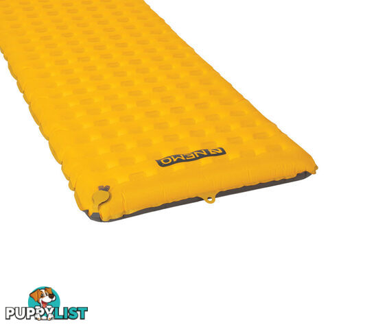 Nemo Tensor Insulated Ultralight Sleeping Pad - Regular - Yellow - NEM00239