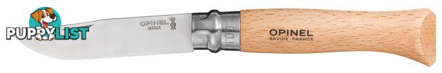 Opinel No9 Stainless Steel Beechwood Blister Pack - 1254