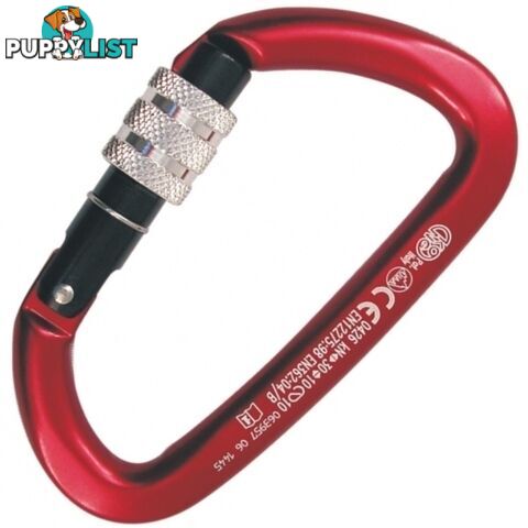 Kong 733a Guide Std D ALLOY Screw Gate Carabiner - KON07333