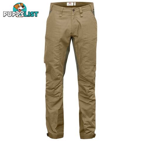 Fjallraven Abisko Lite Trekking Mens Trousers - Regular - Sand - CF82890R