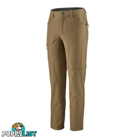 Patagonia Quandary Convertible Mens Hiking Pant - Ash Tan - 38 - 55255-ASHT-38