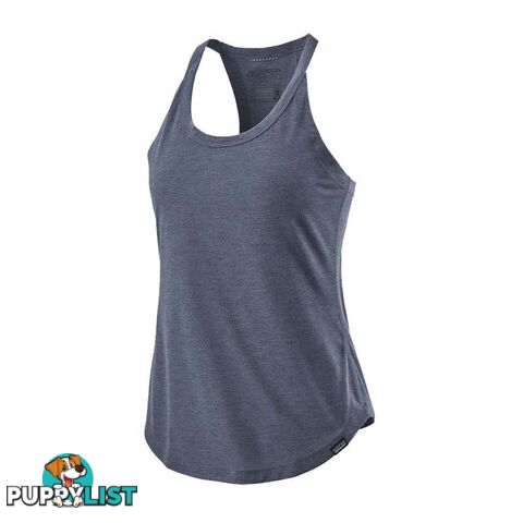 Patagonia Capilene Cool Trail Womens Running Tank - Classic Navy - L - 24517-CNY-L