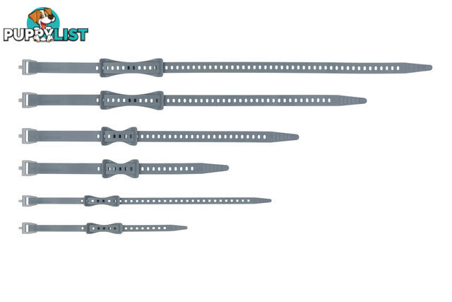 Sea To Summit Stretch-Loc 18 TPU Straps - 12mm X 450mm - 2pk - Dusk - ASLSTRP12X450DSK