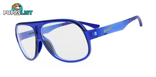 Goodr Super Fly Running Sunglasses - Jorts for your Face - SFG-BL-CL1