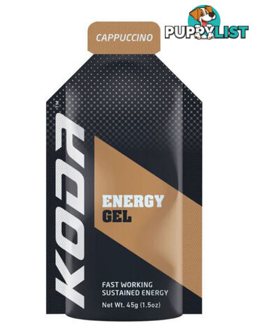 Koda Energy Gels Cappuccino - GELS-CAPP