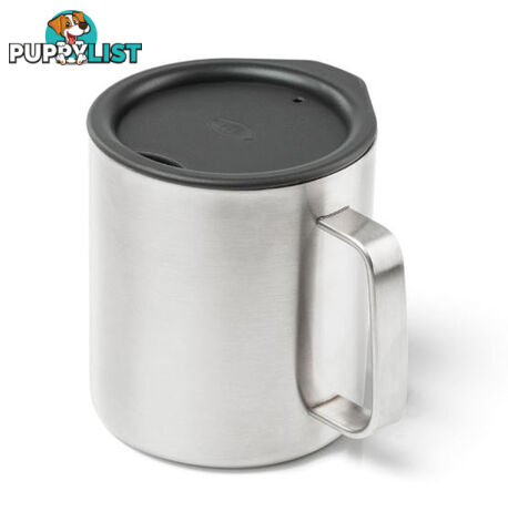 GSI Glacier Stainless Camp Cup - Brushed - 440ml - F550-63240