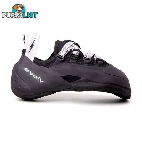 Evolv Phantom Unisex Climbing Shoes - Black - 7 - EVL03647