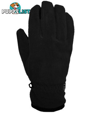 XTM Cruise Fleece Mens Glove - Black - EM001-BLK