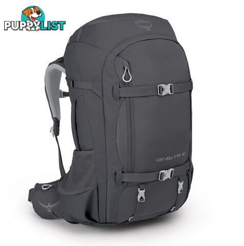 Osprey Fairview Trek 50L Womens Travel Backpack - Charcoal Grey - OSP0838-CharcoalG