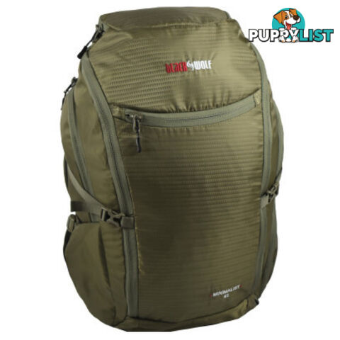 Black Wolf Minimalist 45 Daypack - Moss - W0087-Moss