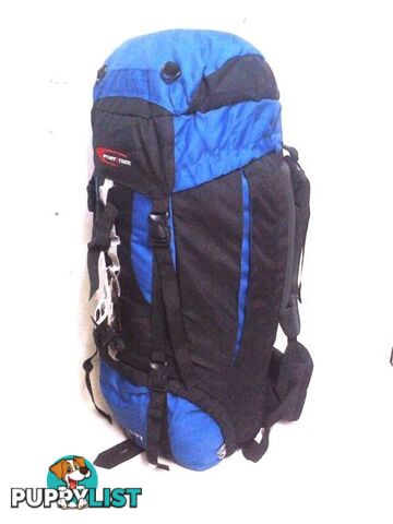 NEW! HIKING STYLE 55LT RUCKSACKS AIR MESH HARNESS-SIDE POCKET-NEW