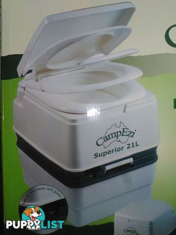 NEW!! TOILETS PORTABLE CHEM 21LT TOP QUALITY RRP $129