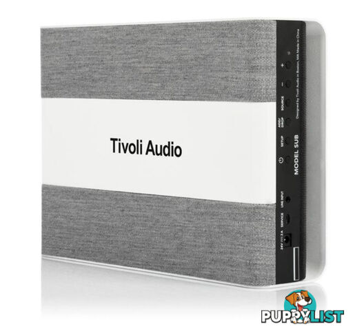 Tivoli Audio Model Sub in White & Gray