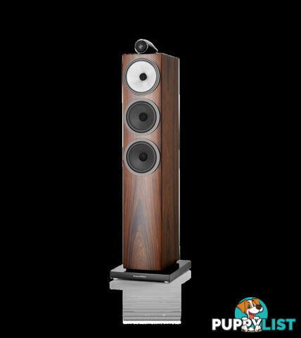 B&W 703 S3 Floorstanders in Mocha