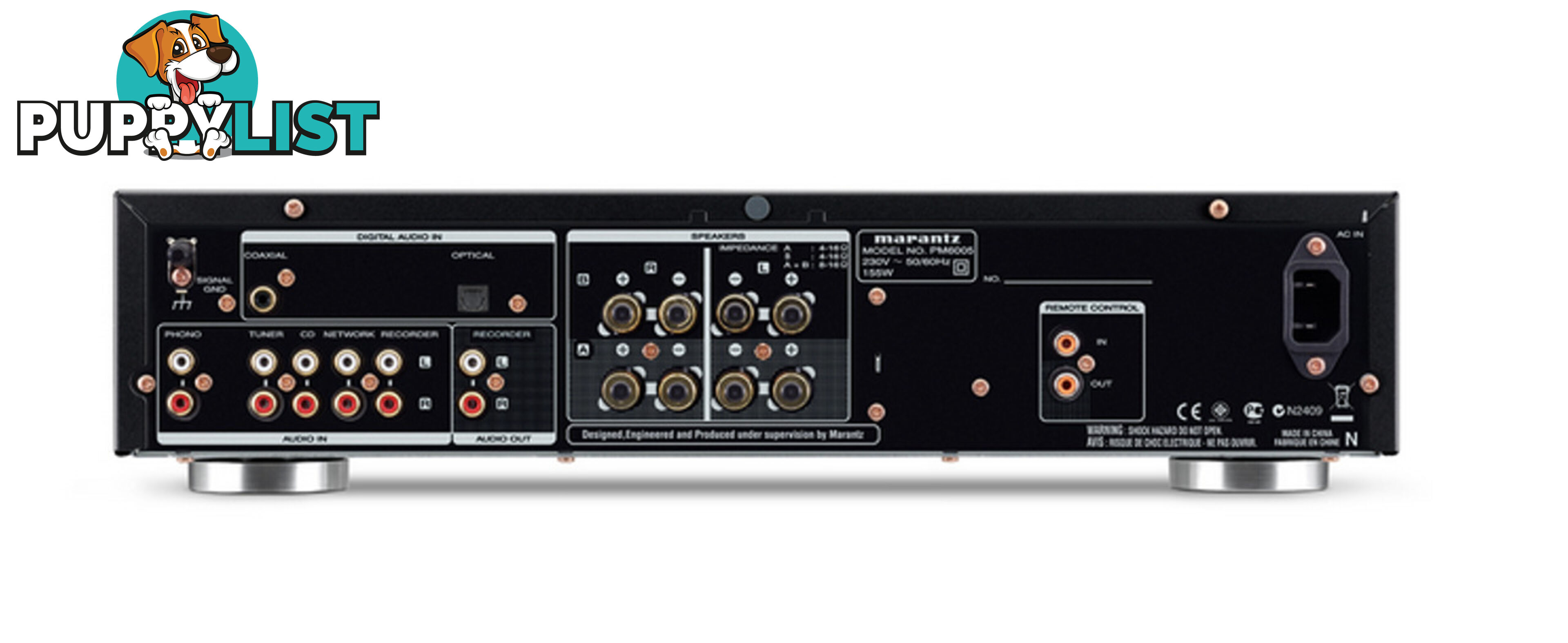 Marantz PM6007 Integrated Amplifier in Black