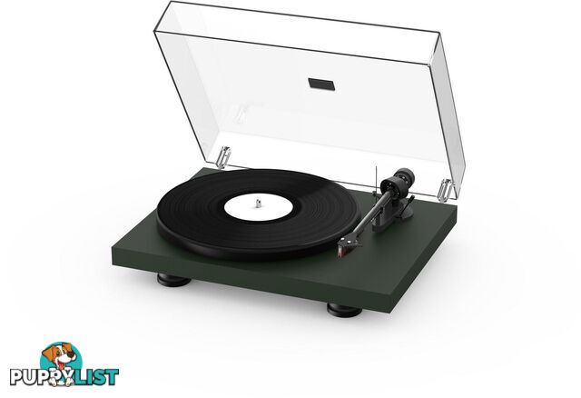 Project Debut Carbon Evo Turntable - Satin Fir Green