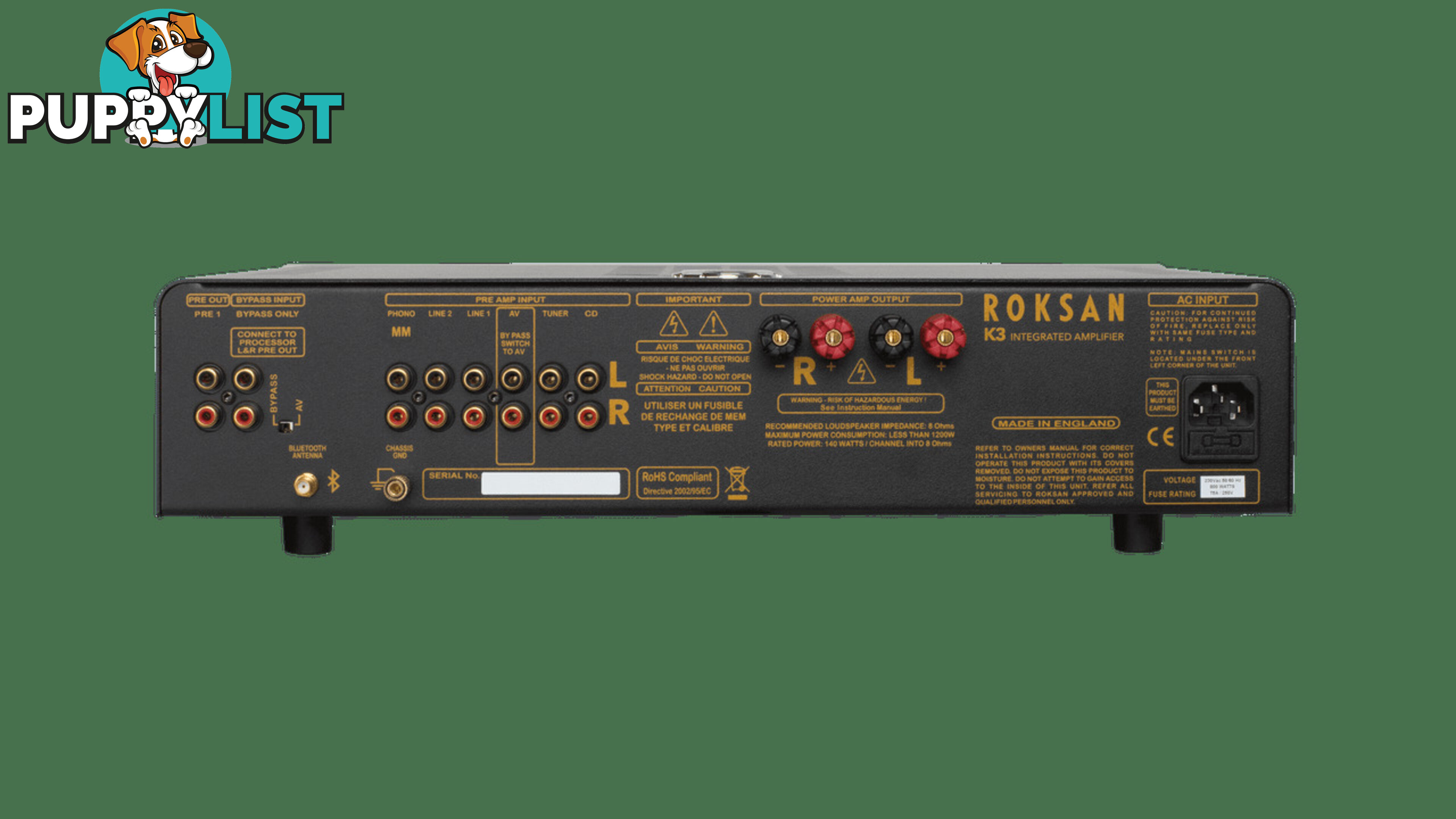 Roksan K3 Integrated Amplifier