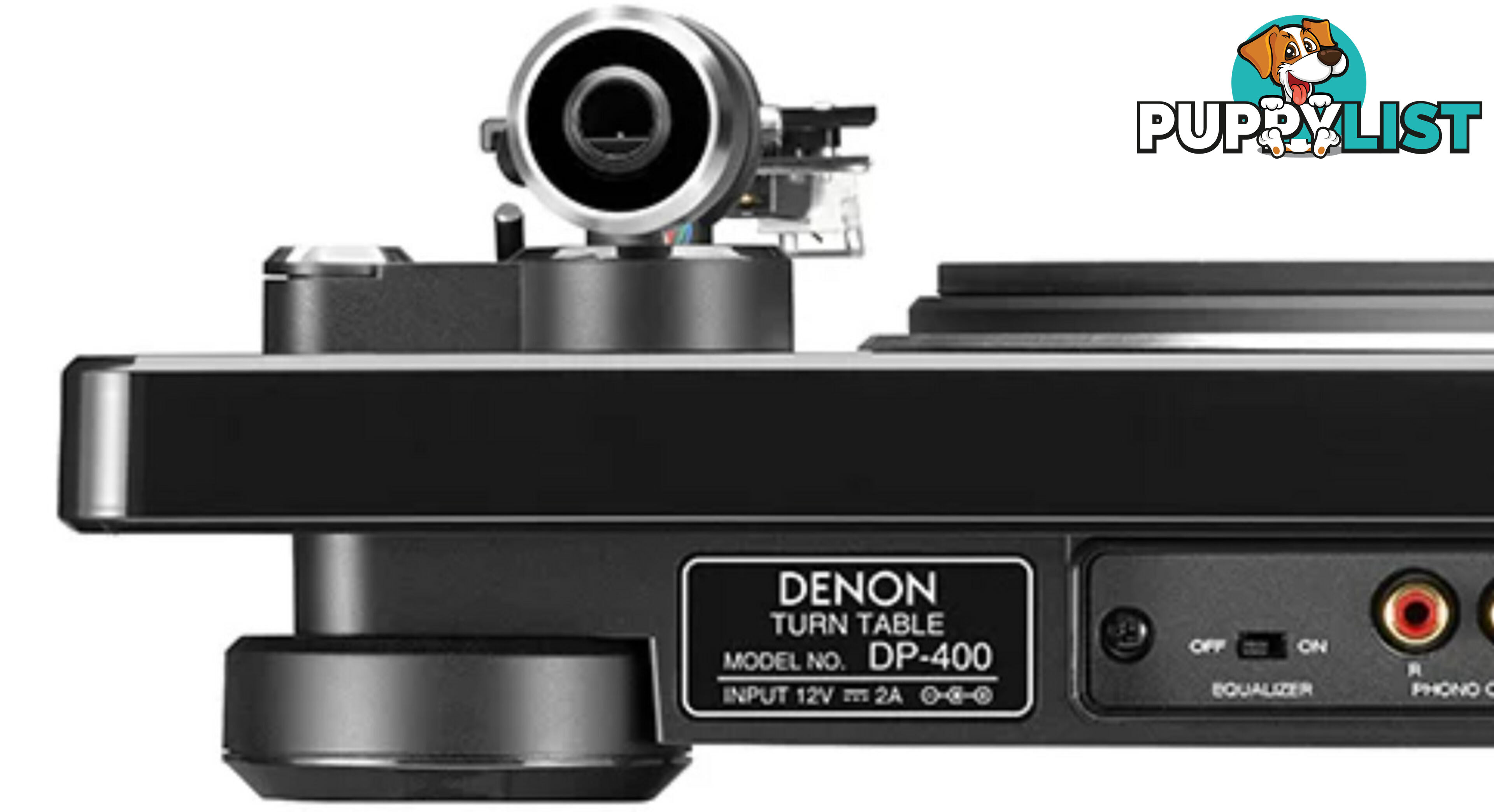 Denon DP-400 Turntable with Built in Phono Equaliser