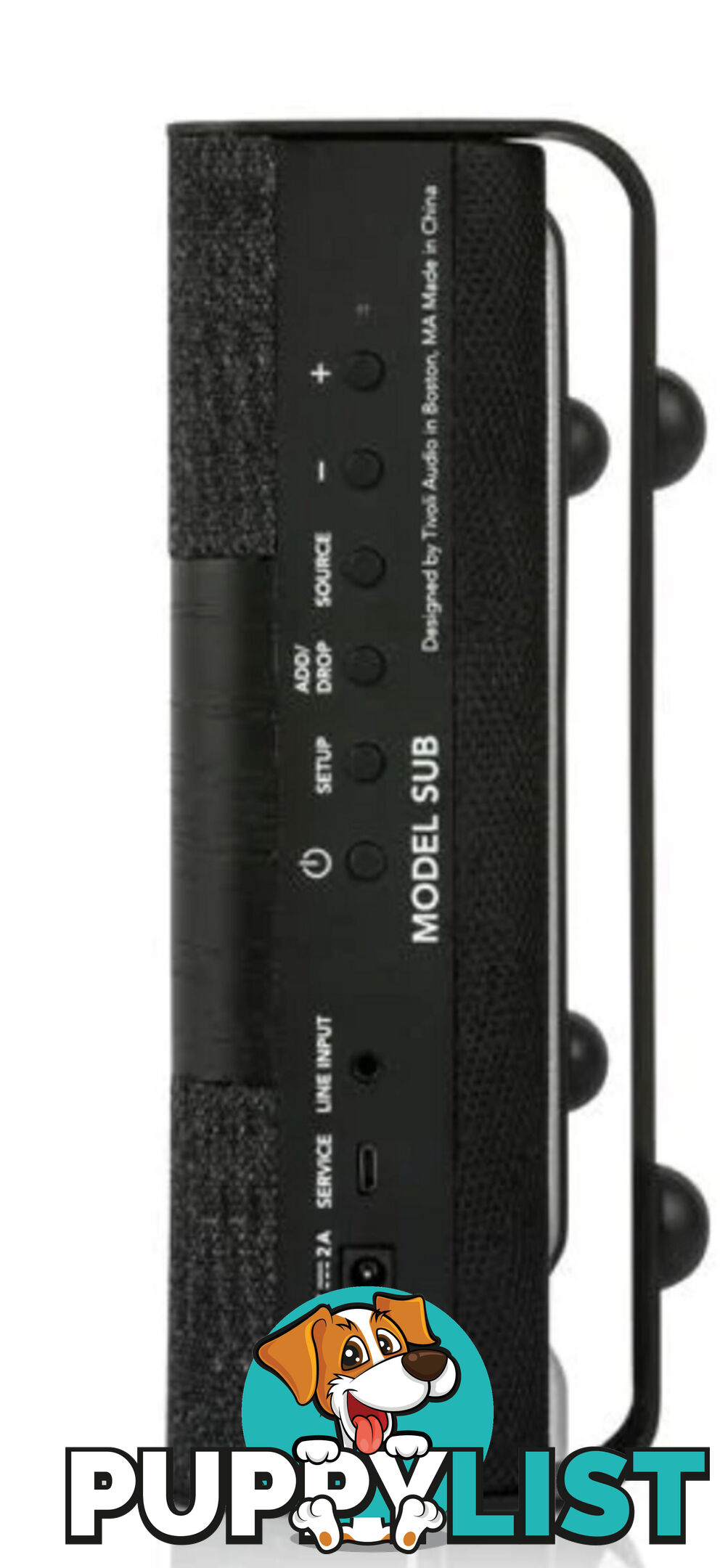 Tivoli Audio Model Sub in Black & Black