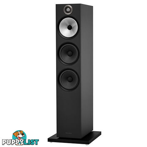 B&W 603 S3 Floorstanding Speaker (Pair) - Matte Black