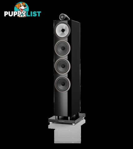 B&W 702 S3 Floorstanders in Black