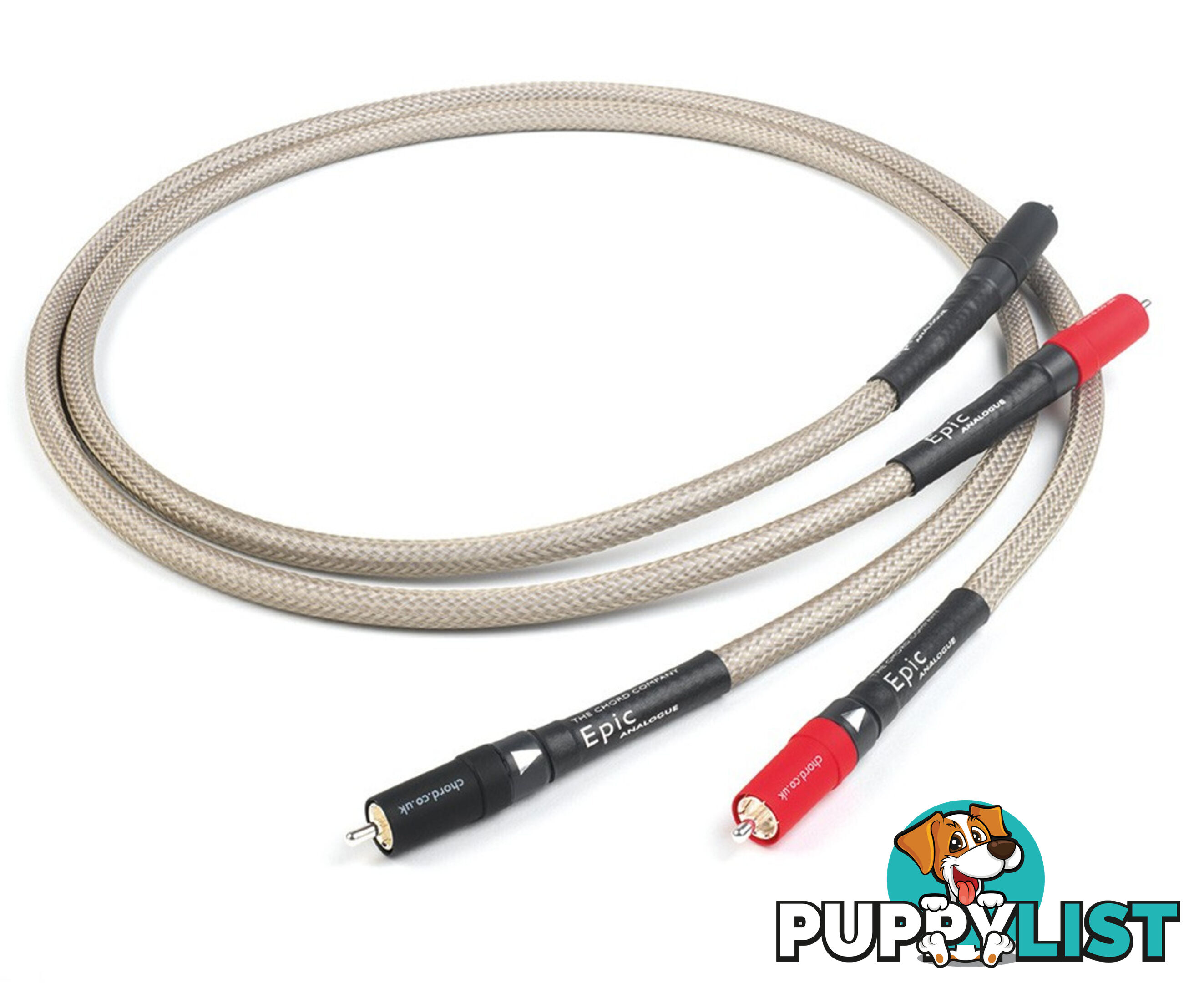 Chord EpicX RCA Interconnect Cable 1m (Pair)