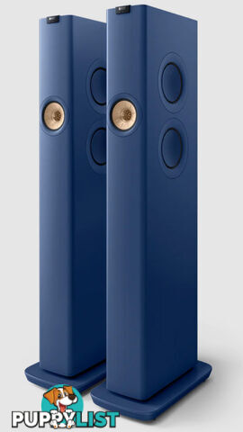 KEF LS60 Wireless Floorstanding Speakers Speakers in Royal Blue (pair)