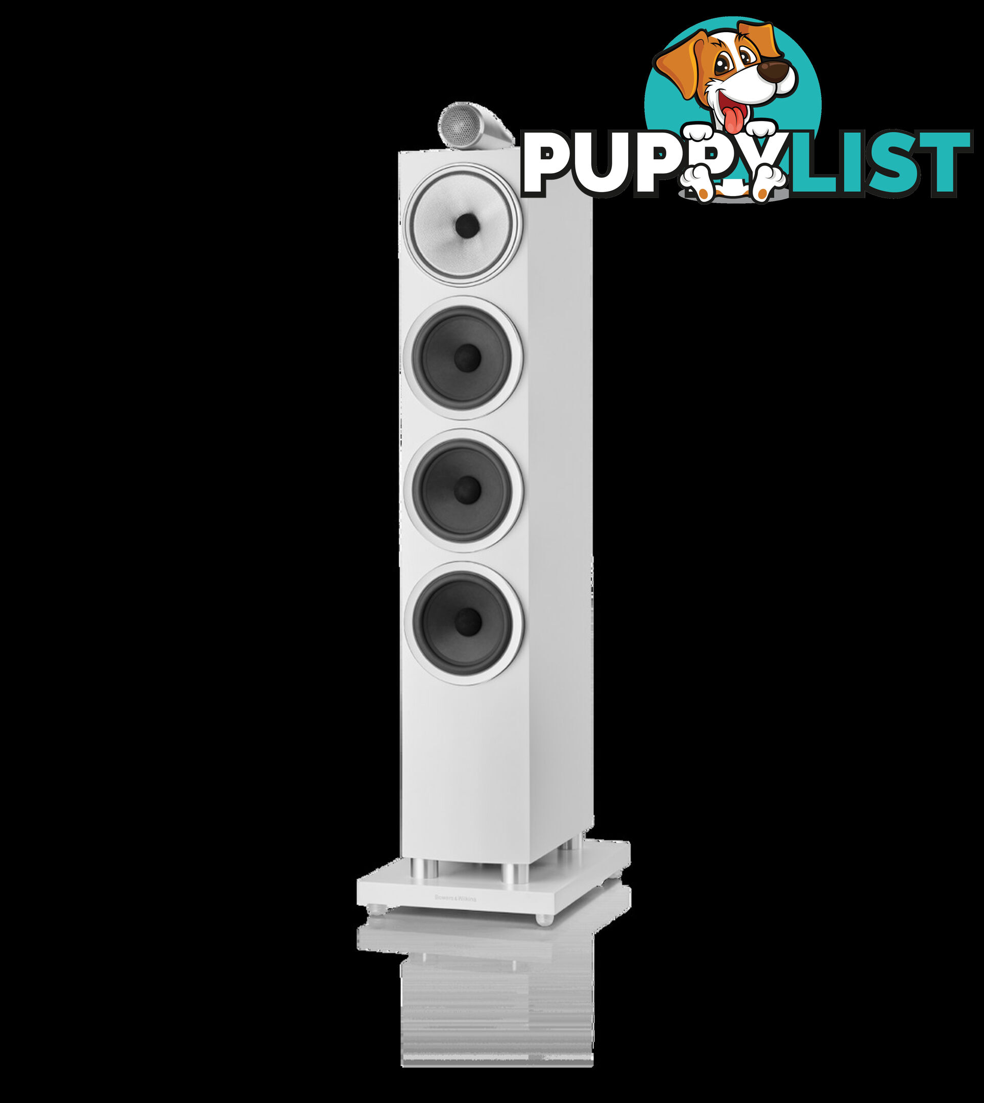 B&W 702 S3 Floorstanders in White