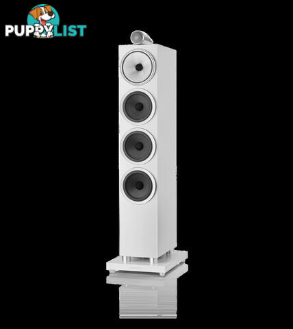 B&W 702 S3 Floorstanders in White