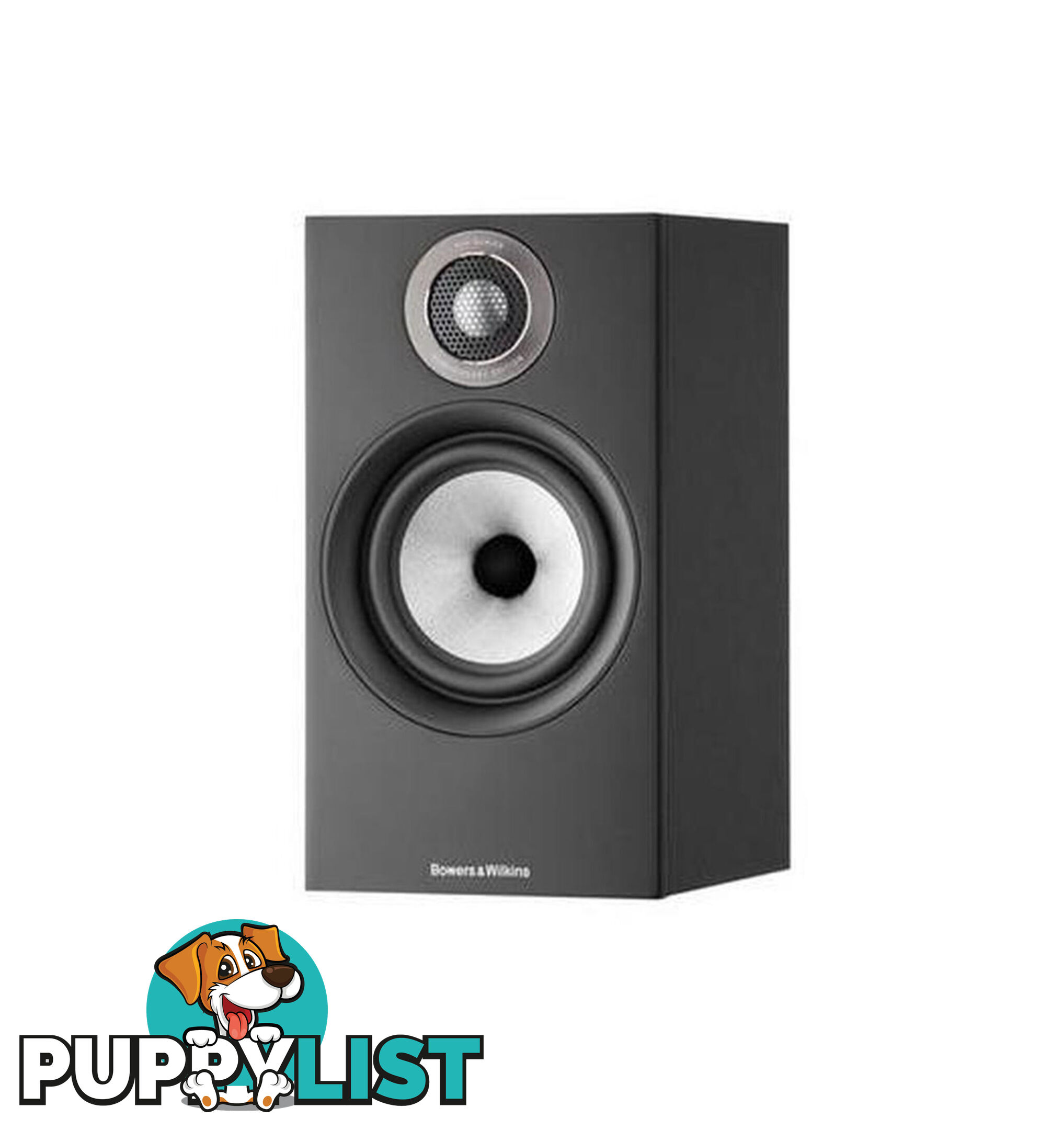 B&W 607 S3 Bookshelf Speaker (Pair) - Matte Black