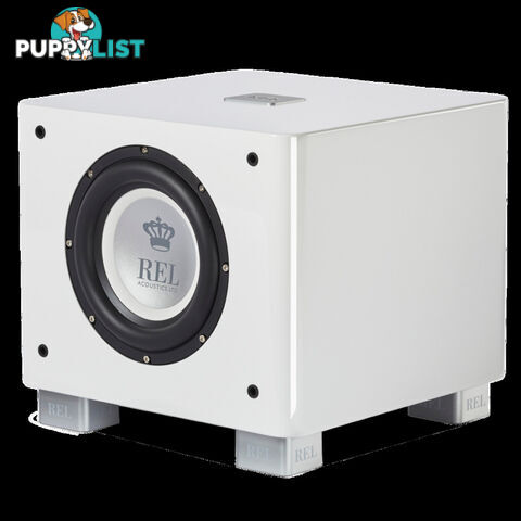 REL T/7x Subwoofer (High Gloss White)