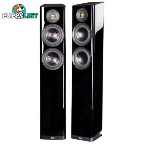 Elac Vela FS 407 Floorstanding Speakers - Gloss Black